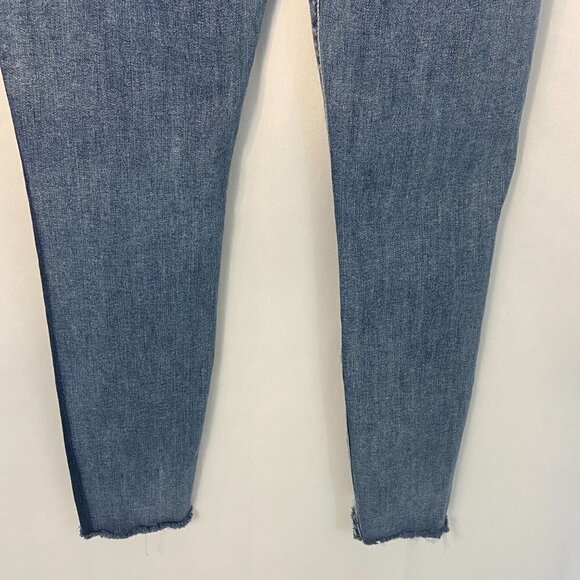 Silver Jeans Aiko Ankle Skinny Women's Size 27 (27 x 27) Mid Rise Rough Hem - Picture 5 of 12